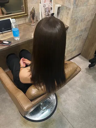 ロング カラー 和久井 琉空のヘアスタイル