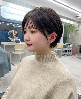 ショート 👑ボブはお任せ ミヤノ👑のヘアスタイル