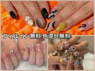 ネイル ボディビルダーSal on.DeNiinaのネイルデザイン