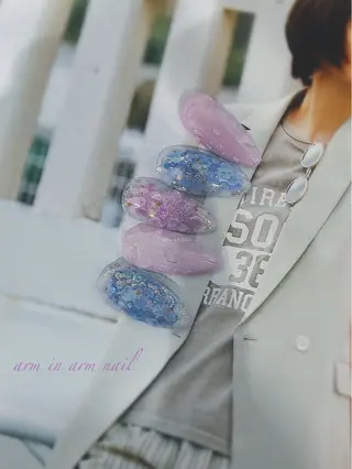 ネイル arm in arm ︎✿Yamamotoのマツエク・マツパデザイン