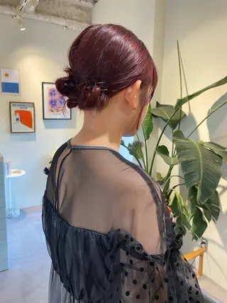 カラー ヘアアレンジ 当日予約大歓迎💗 依田瑞希のヘアスタイル