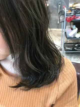 ロング カラー 塚本 昂のヘアスタイル