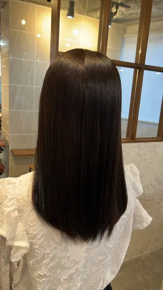 セミロング 田村 優歩のヘアスタイル