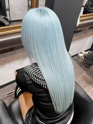 ロング カラー  ︎︎ 寧音のヘアスタイル