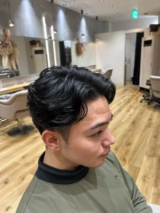 メンズ fizelle天王寺 井上椋介のヘアスタイル