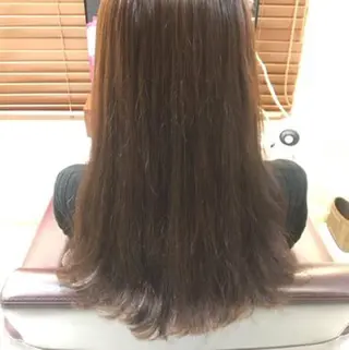 ロング こすげひろと カラー講師のヘアスタイル