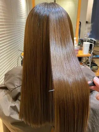 ロング 吉森 満俊のヘアスタイル