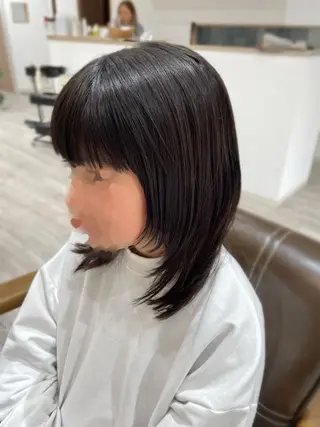 ミディアム FELICE of hair 田口千尋のヘアスタイル