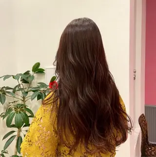 ロング 武田 夏帆のヘアスタイル