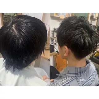 ミディアム ハイレート🤍🫧 池田のヘアスタイル