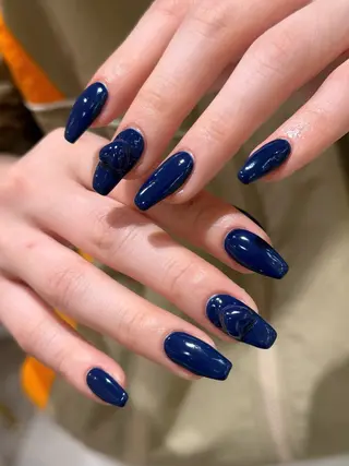 ネイル なぽ ❤︎長さだし / 韓国nailのネイルデザイン
