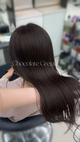ロング レイヤー×艶髪🤎. 𝜗𝜚hitomiのヘアスタイル