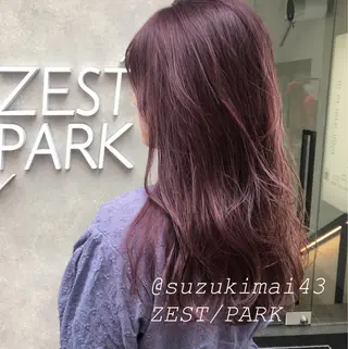 ロング カラー 【似合わせ提案】鈴木 舞のヘアスタイル