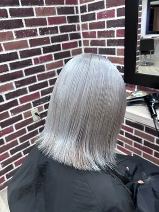 ミディアム カラー トバ ショウゴのヘアスタイル