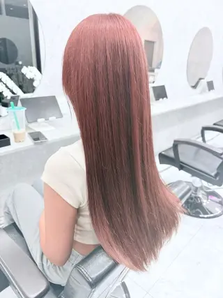 ロング カラー 🌺ハイトーン🌺 矢葺 なぎさ🌺🌺のヘアスタイル