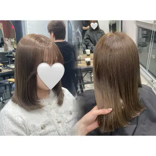 ミディアム ゆ ら　⛓🩶のヘアスタイル
