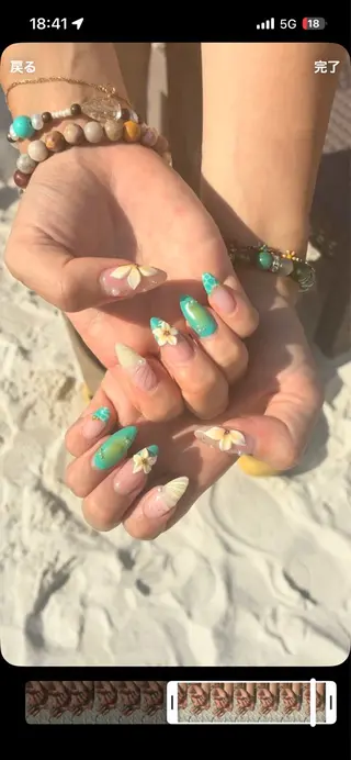 ネイル 🌴konami 4U NAIL🥥のネイルデザイン
