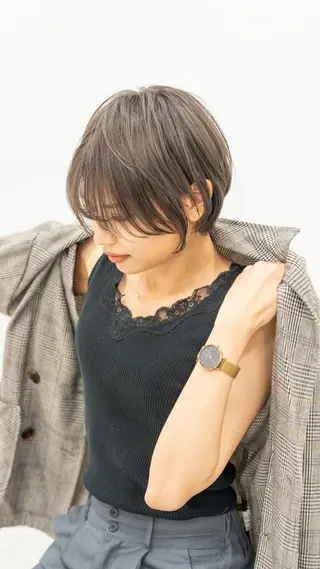 ショート カラー 大住 京平のヘアスタイル