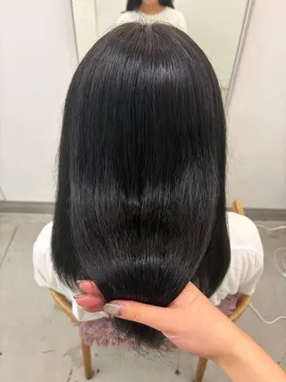 ミディアム カラー 透明感カラー/名古屋 /栄/木下奈々望のヘアスタイル