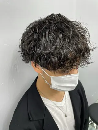 ショート カラー パーマ メンズ 🍃メンズヘア🍃 セヤシュウヘイのヘアスタイル