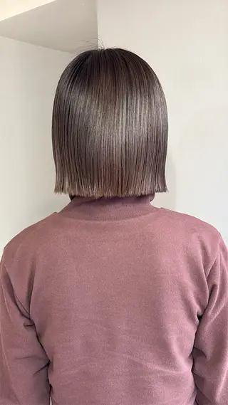 ショート カラー 心斎橋韓国ボブ 好原良真のヘアスタイル