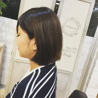ミディアム カラー 縮毛矯正・髪質改善 支持No1🫧北島のヘアスタイル