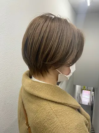 ショート カラー 🦋ボブ・ショート・ レイヤー🦋トシキのヘアスタイル