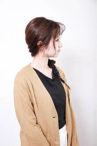 カラー RuLaN AMIのヘアスタイル