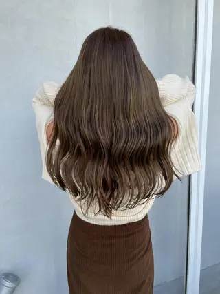 ロング 森長 留以のヘアスタイル