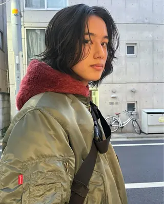 メンズ bob リョウタのヘアスタイル