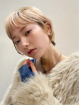 ミディアム 流行デザイン特化 東方  舜のヘアスタイル
