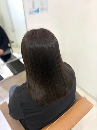 セミロング カラー あいみ ♬.*ﾟのヘアスタイル