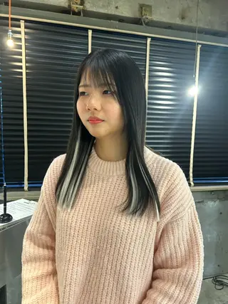 セミロング カラー 海外レイヤー /NAGISAのヘアスタイル