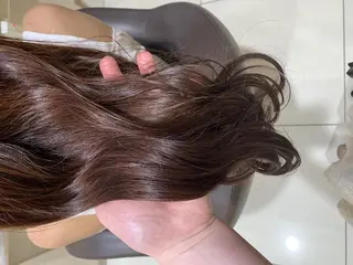 ロング カラー カぺリベラ 香里園店のヘアスタイル