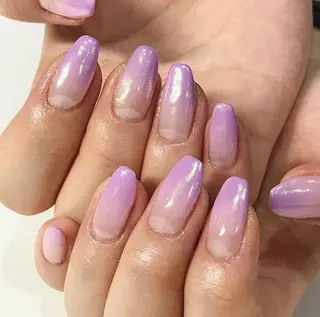 ネイル 渋谷／チップ長さ出し 👑アプレgel-xのネイルデザイン