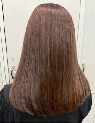 ロング カラー Makea川越 キシダのヘアスタイル
