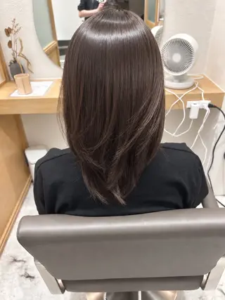 ミディアム 久木原 ゆりのヘアスタイル