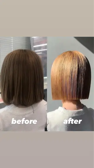ショート カラー パーマ ヘアアレンジ メンズ キッズ ネイル マツエク・マツパ KANAMI 🌏のヘアスタイル