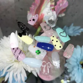 ネイル yuna@ mavie練習生☘️のネイルデザイン