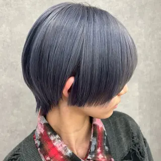 カラー Yoshiいろあそび 八王子/ハイトーンのヘアスタイル