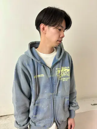 ショート メンズ men's/perm colorDaijuのヘアスタイル