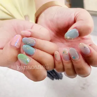 ネイル 地爪育成💅 kanaoanailのネイルデザイン