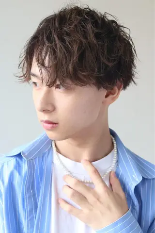 メンズ 髪質改善/髪質改善 メテオカラー/谷本のヘアスタイル