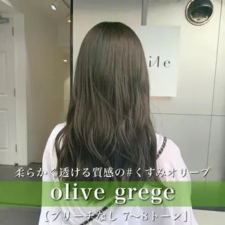 ミディアム カラー パーマ navile原宿 yumaのヘアスタイル