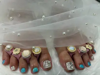 ネイル Mermaid Nail saraのネイルデザイン