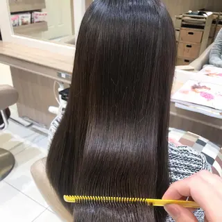 ロング カラー 当日予約🆗✂︎ ウエモト タクのヘアスタイル