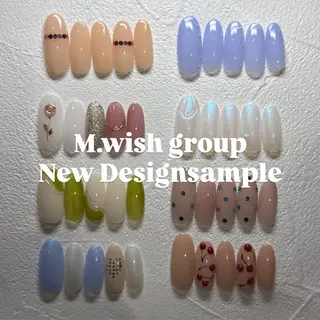 ネイル m.wish Hinaのネイルデザイン