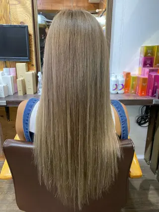 ロング IwAsh大和駅前店 河野亜里香のヘアスタイル