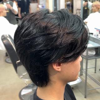 ミディアム パーマ メンズ メンズサロン👨 カットパーマ特化涼太のヘアスタイル