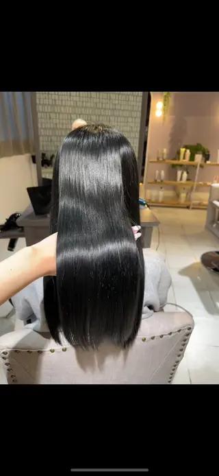 ロング カラー 北千住 髪質改善 カナのヘアスタイル